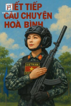 Viết Tiếp Câu Chuyện Hòa Bình 1 - Acrylic 45 x 60cm HV01