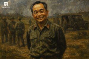 Chân Dung Đại Tướng Võ Nguyên Giáp- Acrylic 45x 60cm-HV_CDDTVNG