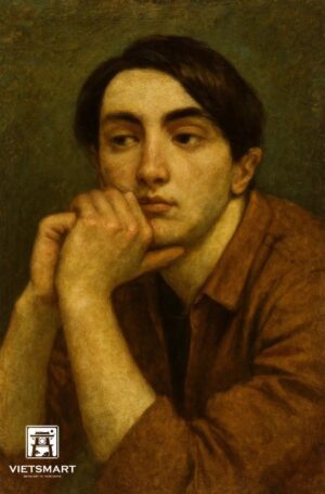 Tranh Nghệ thuật "Chân Dung Một Chàng Trai" VIETSMART ART - Acrylic 60 x 90cm