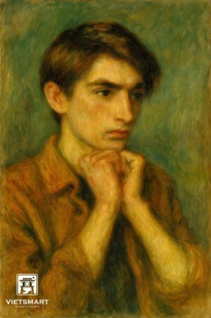 Tranh Nghệ thuật "Chân Dung Một Người Đàn Ông" VIETSMART ART - Acrylic 60 x 90cm