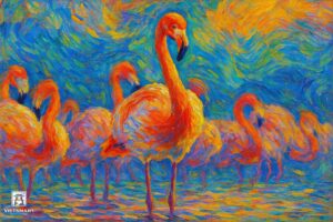 Tranh Nghệ thuật "Đàn Chim Hồng Hạc" VIETSMART ART - Acrylic 60 x 90cm